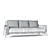 Sleek Natuzzi SVEVO Sofa 3D model small image 2