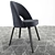 Saarinen Side Chair: Modern Elegance for any Space 3D model small image 2
