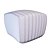 Sunpan Astrid Ottoman: Sleek and Compact Ottoman 3D model small image 3