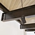 Elegant Wood-Metal Ceiling: Versatile Design Solution 3D model small image 2