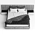 Sleek Slumber: Modern Bed 3D model small image 2