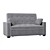  Comfy and Chic Sofa: Perfect for Every Living Space 3D model small image 2