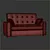  Comfy and Chic Sofa: Perfect for Every Living Space 3D model small image 3