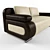 Minimalist Futuristic Sofa 3D model small image 2