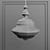 Modern Hudson Valley Washington Pendant Light 3D model small image 2