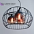 Deco Opnis Black Pendant Lamp 3D model small image 3