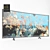 105" TV with V-Ray Render 3D model small image 3