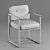 Contemporary Bethak Dining Chair 3D model small image 3