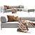 Adaptable Hem Palo Modular Sofa 3D model small image 1