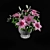 Elegant Pink Lilium Blossom 3D model small image 2