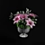 Elegant Pink Lilium Blossom 3D model small image 3