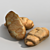 Croissant 3D Scan: Digitally Perfect 3D model small image 1