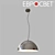 Cupola Chrome Suspension Lamp - Eurosvet 3D model small image 1