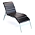 Elegant Comfort Lounger 3D model small image 1