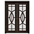 Elegant Entry Door: Classic Design 3D model small image 1