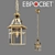 OM Street Pendant Light: Elektrostandard GL 1031H in Savoie H Finish 3D model small image 1