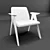 Stua Libera Lounge Chair: Modern Elegance for Your Space 3D model small image 3