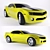 Sleek & Sporty: Chevrolet Camaro 3D model small image 1