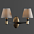 Elegant Wall Sconce Light 3D model small image 1