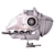 Cosmic Cruiser: Futuristic Gaming Spaceship 3D model small image 3