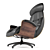 Modern Smooth Armchair 3D model small image 5