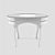 Arabella Vanity Table by Ceccotti 3D model small image 3
