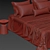 3DMax Bed: High-Quality Design 3D model small image 2