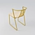 Elegant Ergonomic Eden Chair 3D model small image 3