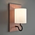 Modern Wall Lamp with Built-in Filament Bulb 3D model small image 1