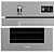 SMEG B0652187 Stainless Steel 60cm Oven 3D model small image 2