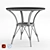 Elegant Danielle Cafe Table: Perfect for Any Space! 3D model small image 2