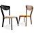 Elegant Bianca Dining Chair - Sleek Design & Superior Comfort 3D model small image 1