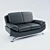 Venice Eco-Leather Sofa 3D model small image 1