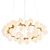 Ethereal Milk Bubble Chandelier 3D model small image 1