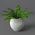 Nature's Charm: Verdant Fern 3D model small image 1