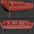 Elegant Poliform Mad Sofa 3D model small image 3