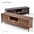 Toscana Nextform W5016W TV Stand - Stylish and Functional!  Elegant TV Stand from Nextform 3D model small image 1