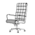 Queen Leather Office Chair 3D model small image 3