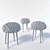 Woven Seat Chair 3D model small image 2