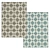 Modern Cubis Collection Carpets 3D model small image 1