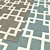 Modern Cubis Collection Carpets 3D model small image 2