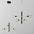 Elegant Mitzi Astrid Chandelier 3D model small image 2