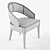 Selva Peggy Leather Chair 3D model small image 3