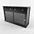 Elegant MALSJÖ Sideboard: Stylish Storage Solution 3D model small image 1