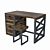 Executive Marshal Writing Desk 3D model small image 2