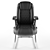 Sleek Leather Office Chair 3D model small image 1