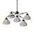 Modern Tetro Ceiling Light 3D model small image 2