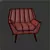 Elegant Vintage Armchair 3D model small image 3