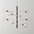 Mitzi Astrid Chandelier: Elegant Illumination 3D model small image 2