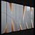 Elegant Marble Wall Décor 3D model small image 2